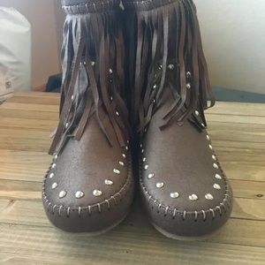 Fringe Boots